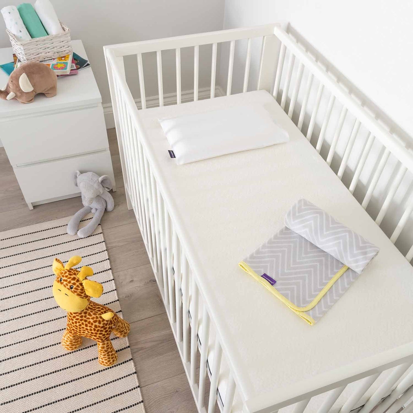 Funda Almohada Visco Elástica para Bebé