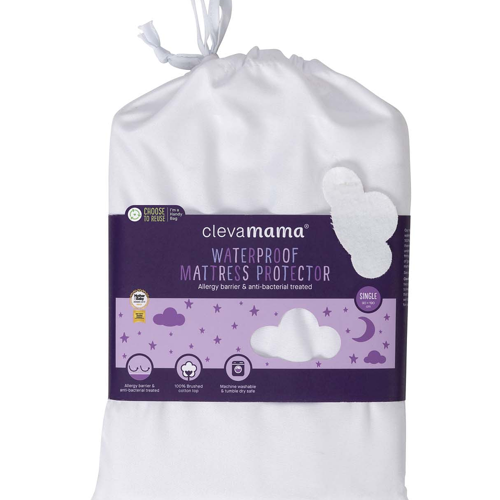 Protector De Colchón Impermeable 90x190x20 cm