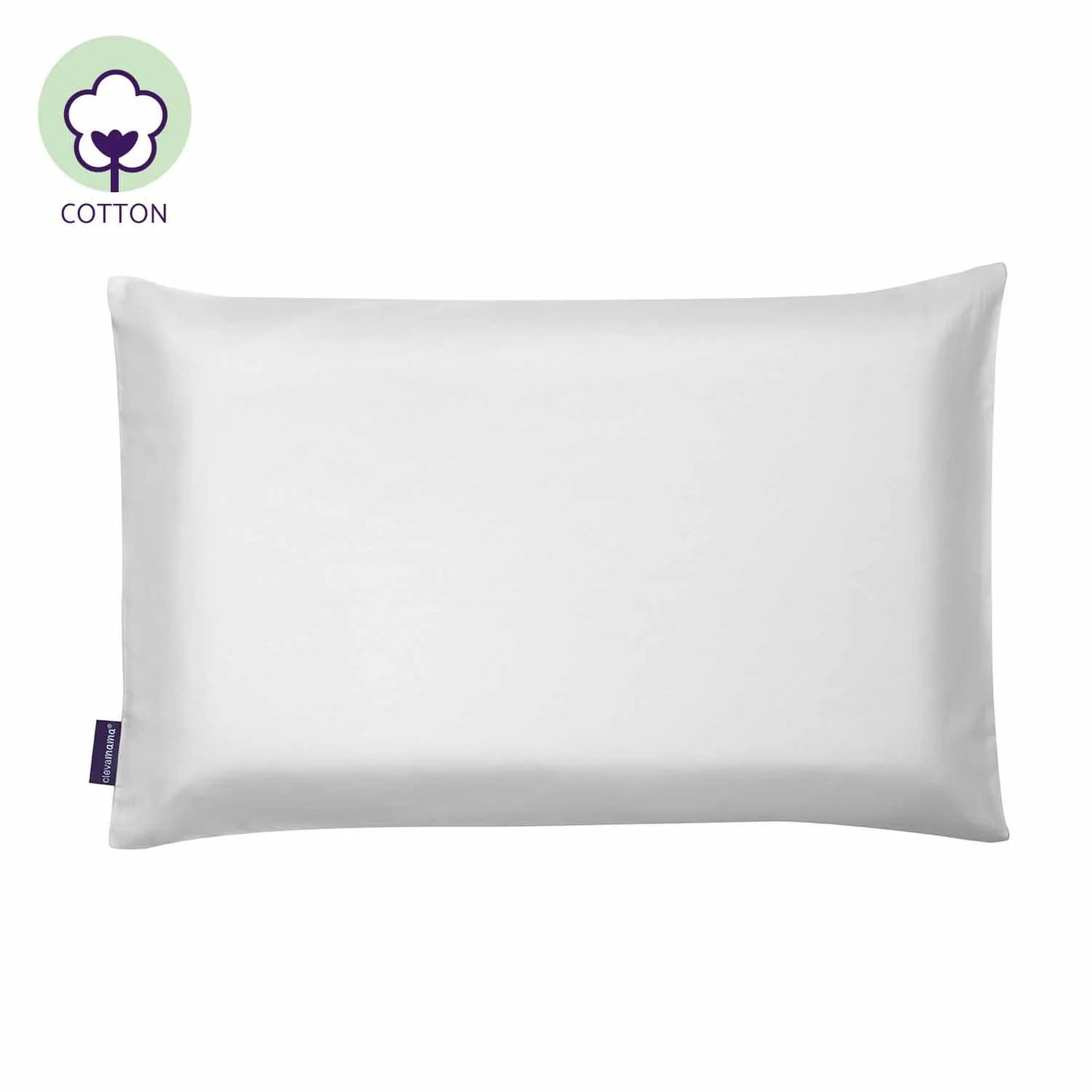 Funda  Almohada Visco Elástica para Bebé Clevamama
