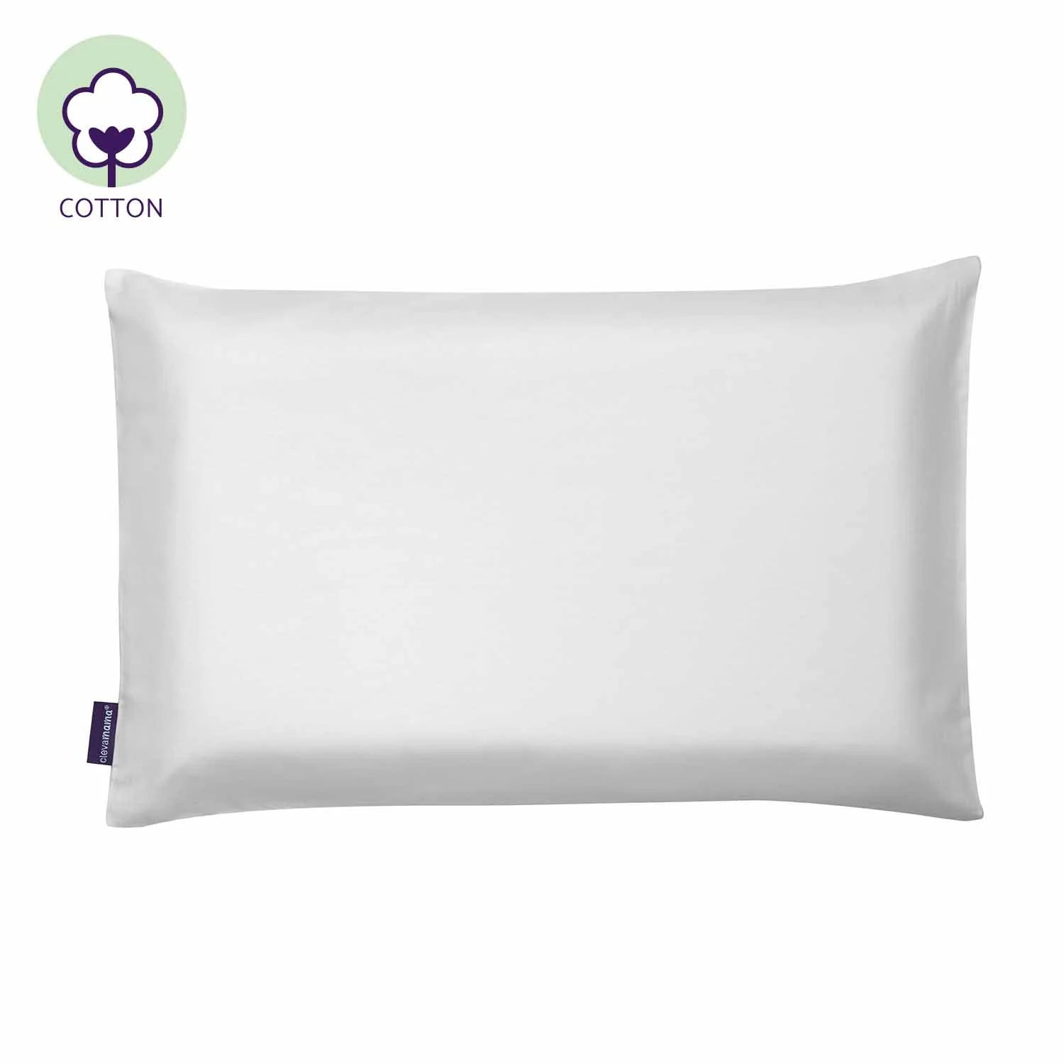 Funda  Almohada Visco Elástica para Bebé Clevamama