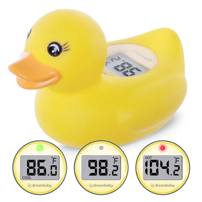 Termómetro Pato Amarillo para Baño y Habitación