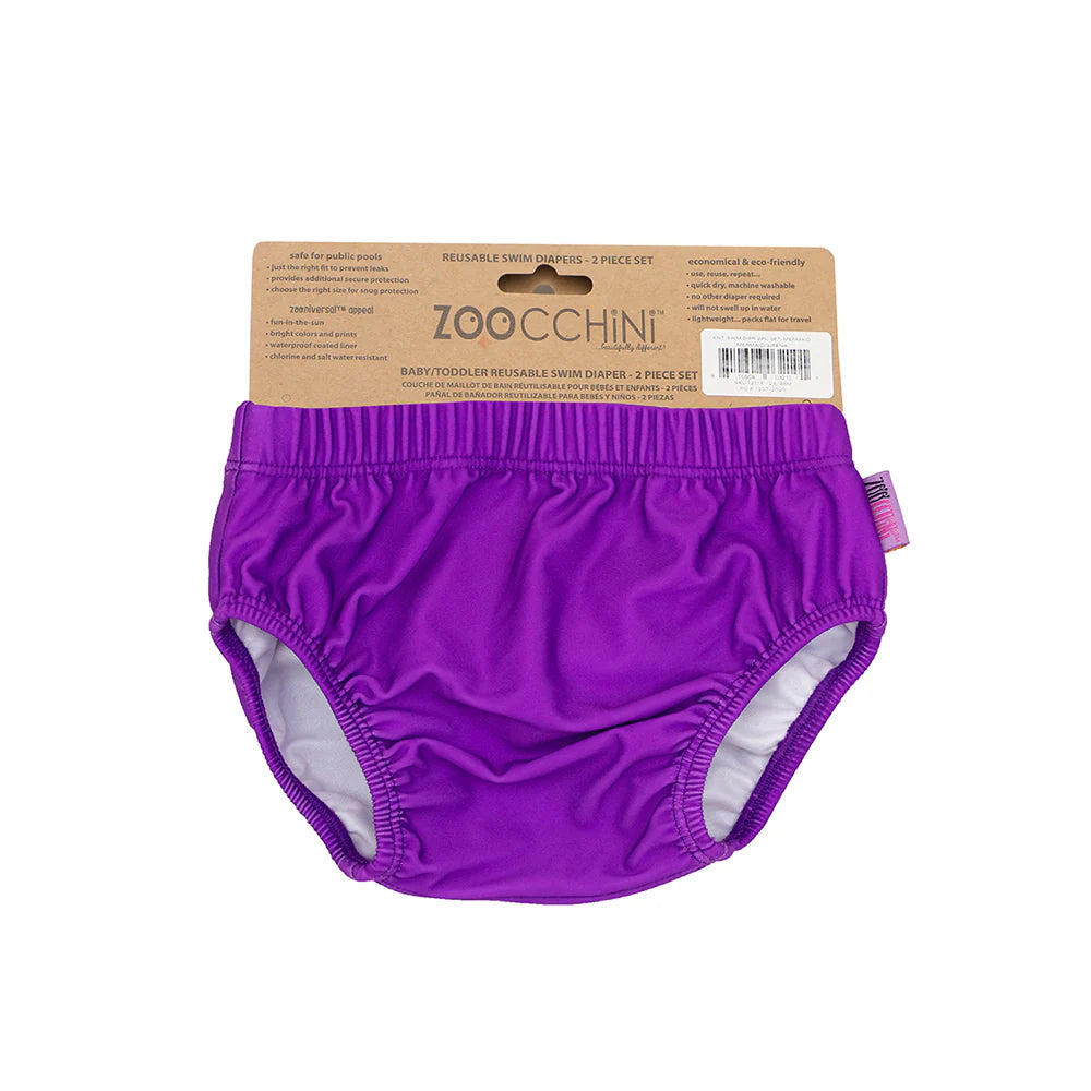Pack 2 Traje de Baño con Pañal Zoocchini SIRENA (24-36M)
