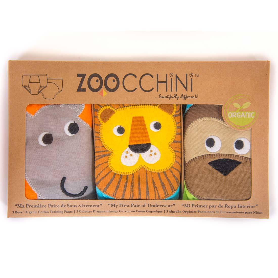 Pack 3 Calzones Entrenamiento Zoocchini SAFARI NIÑO (24-36M)