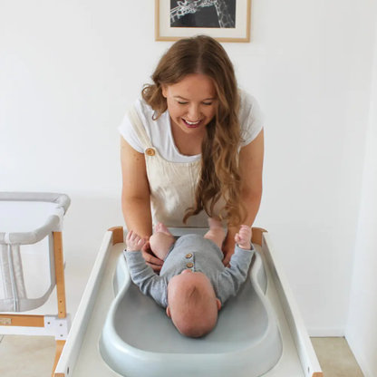 Mudador Premium Poliuretano Gris Babyhood