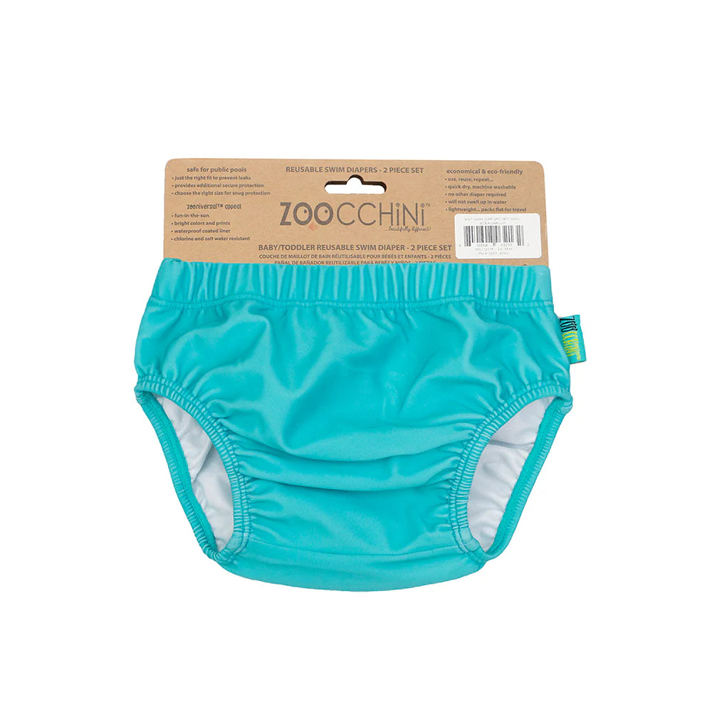 Pack 2 Traje de Baño con Pañal Zoocchini FOCA (6-12M)