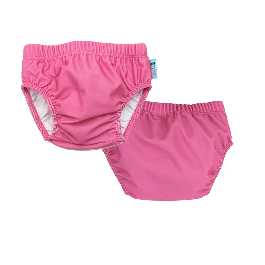 Pack 2 Traje de Baño con Pañal Zoocchini TIBURÓN ROSA (12-24M)