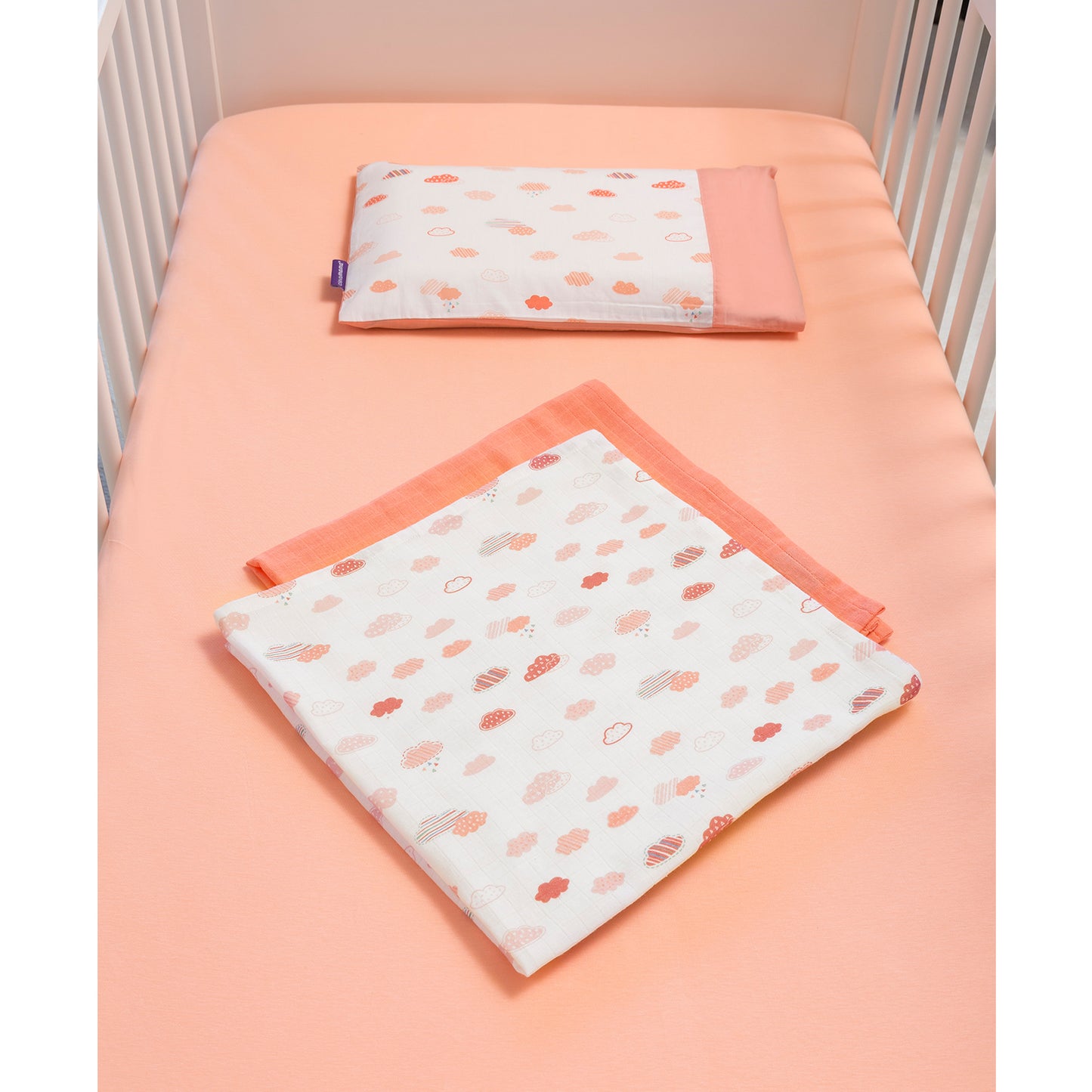Pack 2 Sábanas Bajeras Algodón 60x120x12 cm | 2 colores