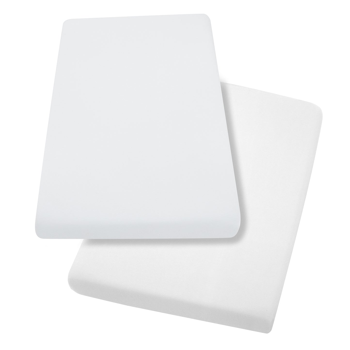 Pack 2 Sábanas Bajeras Algodón Clevamama 72x140x17 cm BLANCO