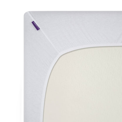 Pack 2 Sábanas Bajeras Algodón 70x140x17 cm Blanco