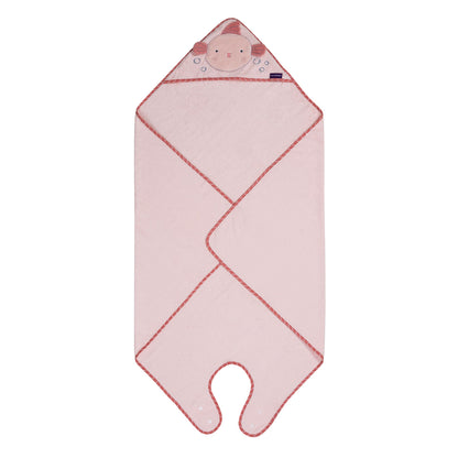 Toalla Delantal Bambú Clevamama Rosa