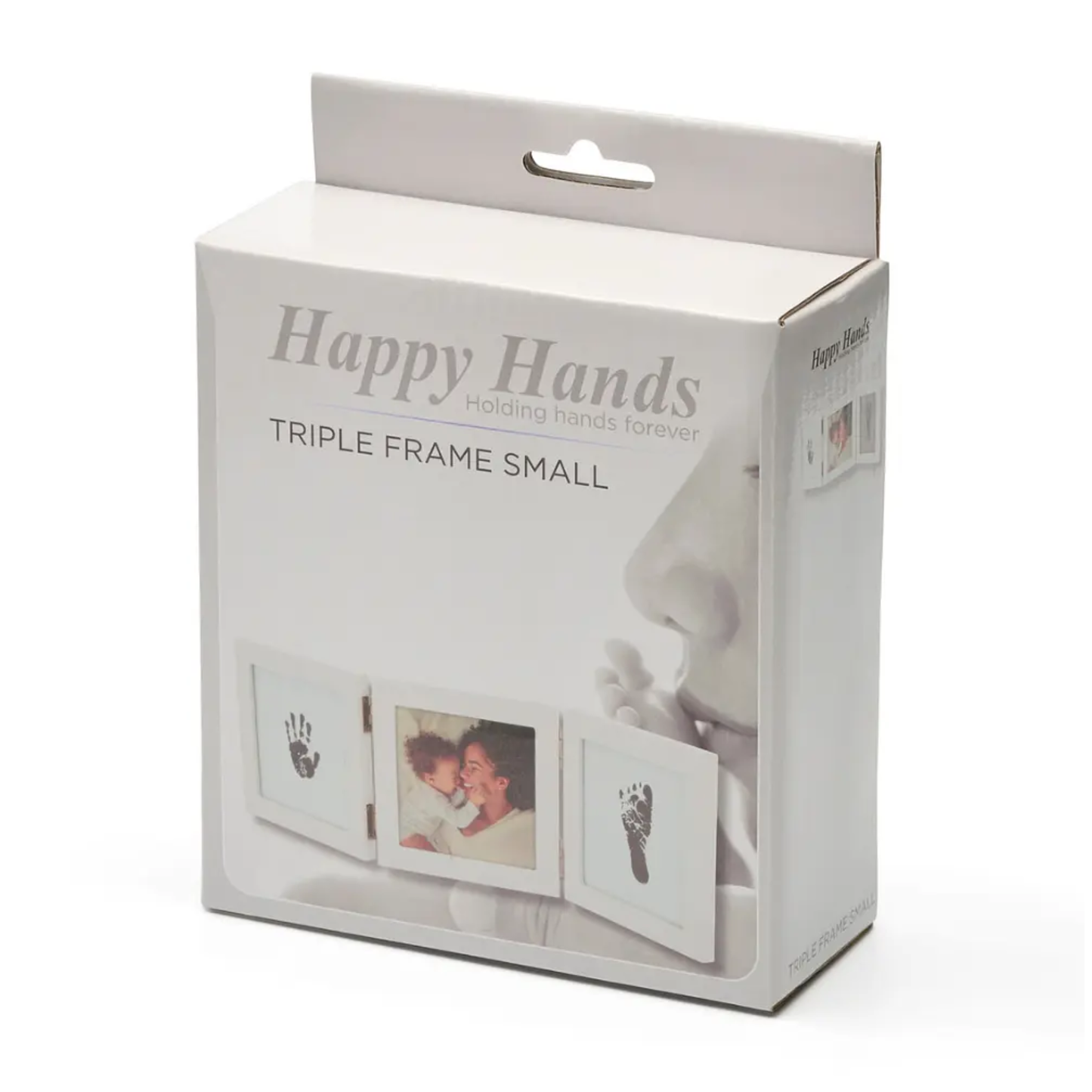Marco Triple Huellas Bebé Happy Hands