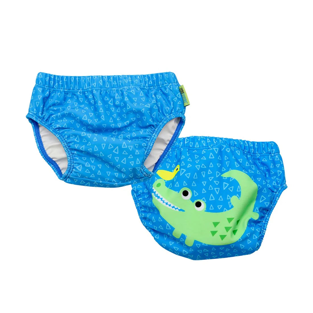 Pack 2 Traje de Baño con Pañal Zoocchini COCODRILO (6-12M)