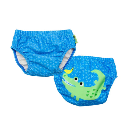 Pack 2 Traje de Baño con Pañal Zoocchini COCODRILO (6-12M)
