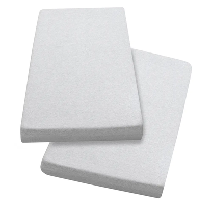 Pack 2 Sábanas Bajeras Algodón Clevamama 72 x 140 x 17 cm GRIS