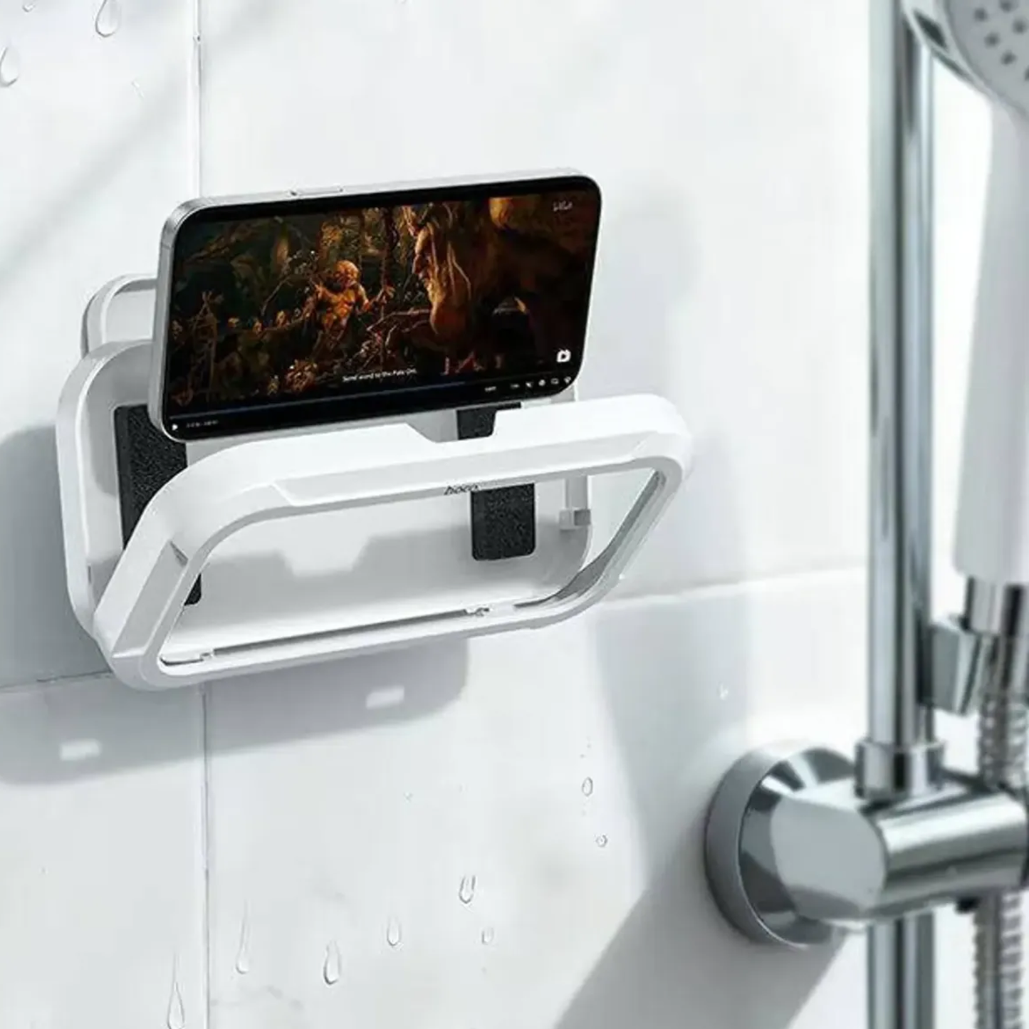 Soporte Impermeable para Celular – Diversión a la Hora del Baño