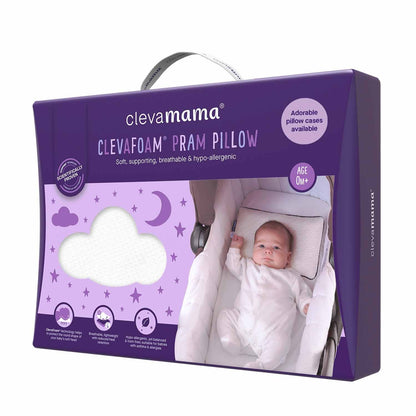 Almohada Visco Elástica para Bebé Clevamama