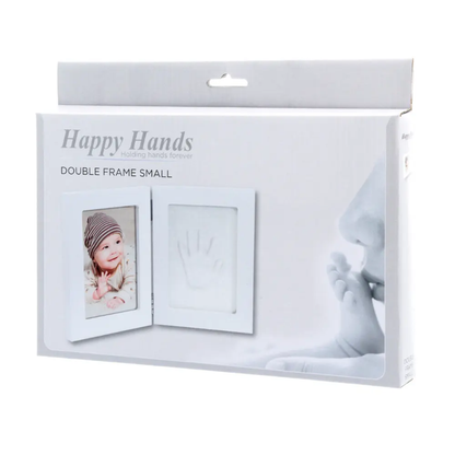 Marco Doble Huellas Bebé Happy Hands