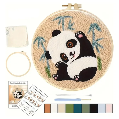 Mi Primer Kit de Bordado Infantil Punto Luz.