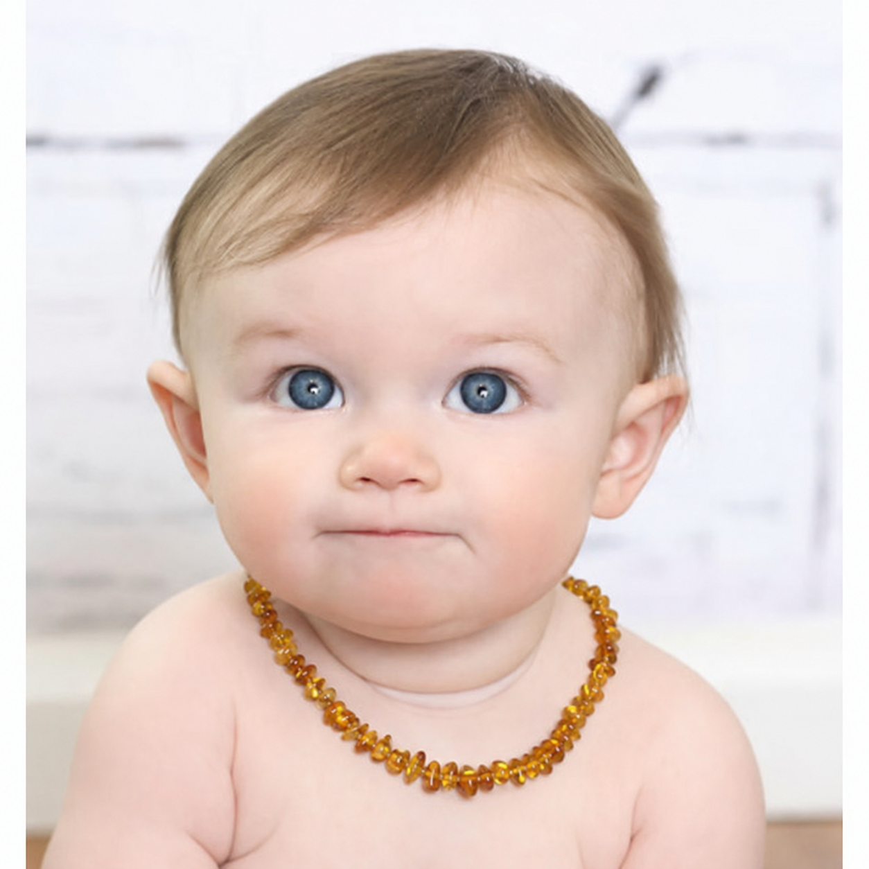 Collar Ambar Báltico Para Bebé