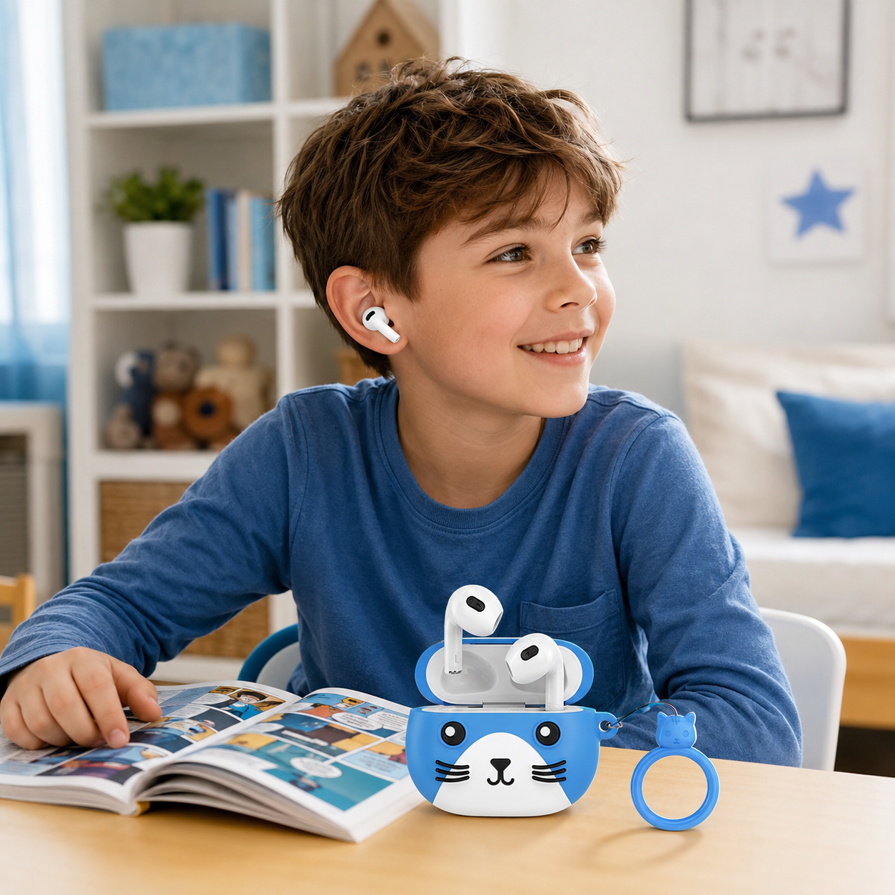 Audífonos Bluetooth Compactos para Niños