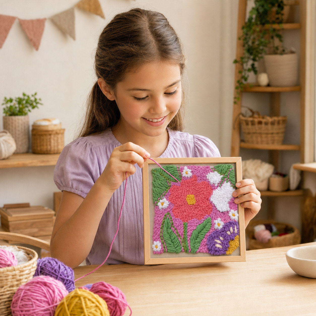 Kit Creativo de Bordado para Niños