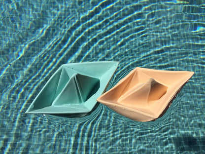 Juguete Mordedor Bote Origami