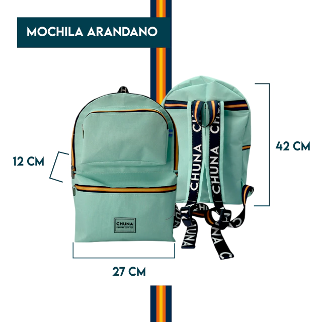 MOCHILA ESCOLAR ARÁNDANO
