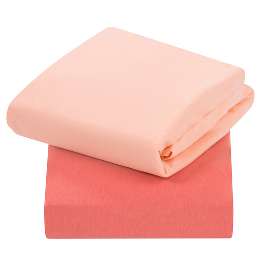 Pack 2 Sábanas Bajeras Algodón 60x120x12 cm | 2 colores