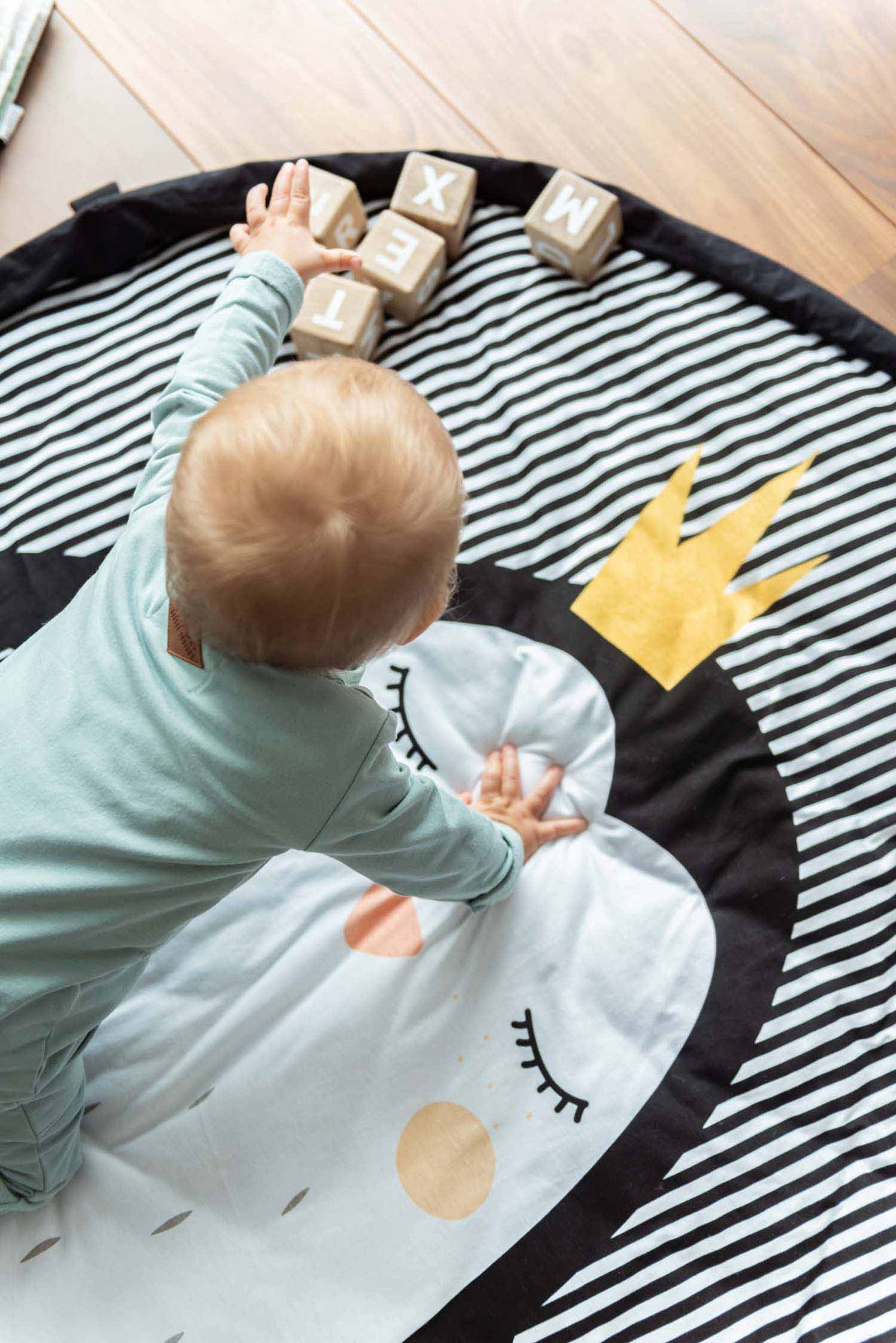 Manta Organizadora y alfombra de juegos Softbag Pinguin