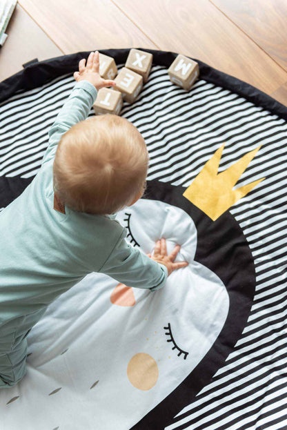 Manta Organizadora y alfombra de juegos Softbag Pinguin