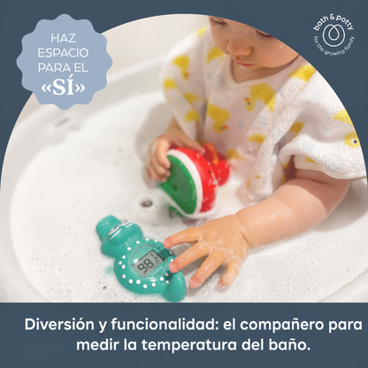 Termómetro Cocodrilo para Baño y Habitación
