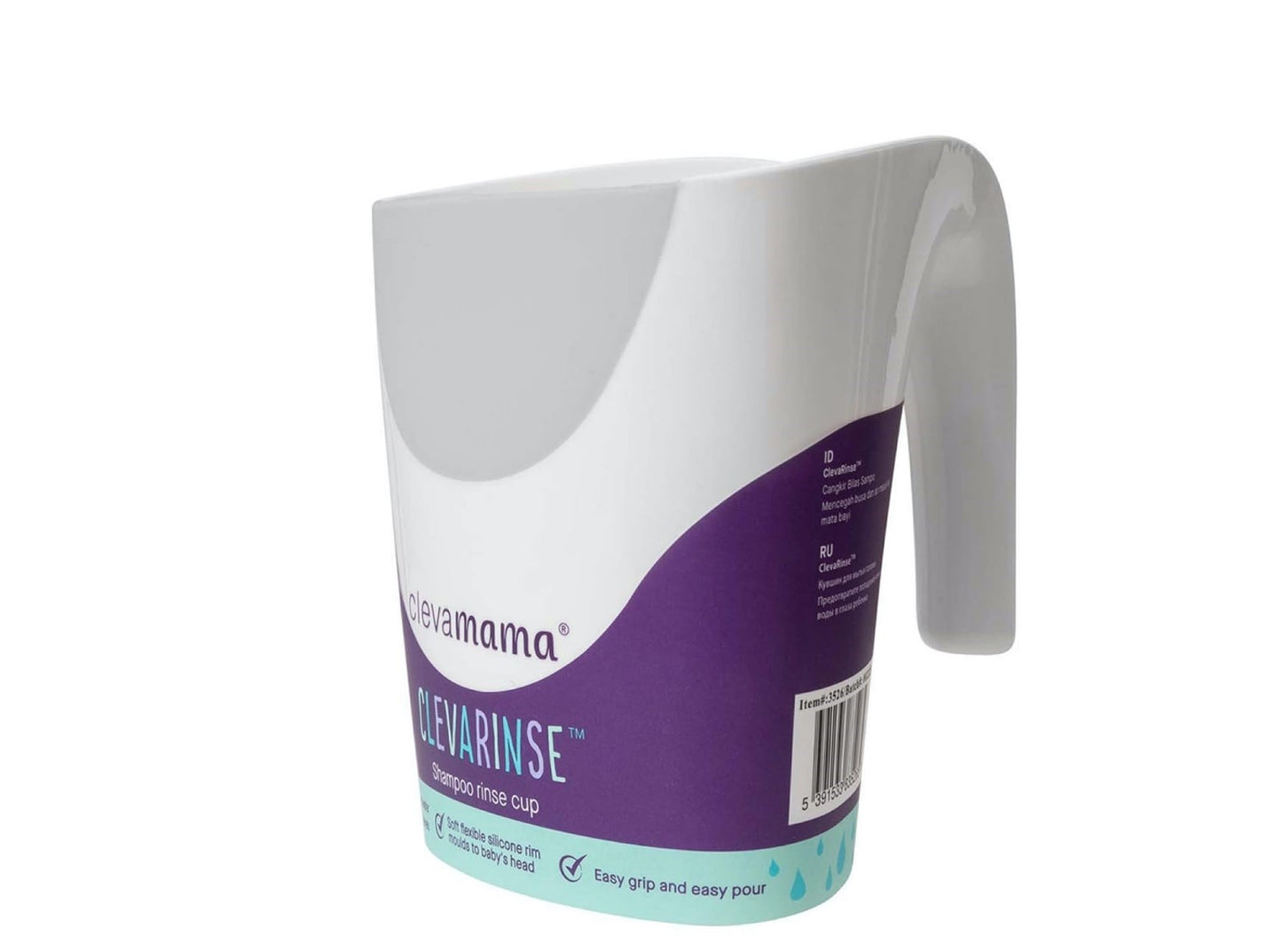 Jarro Para Pelo Clevamama Blanco Gris
