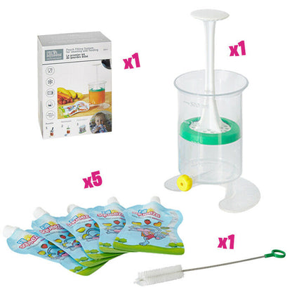 Kit Fill n Squeeze + 5 Repuestos + Escobilla